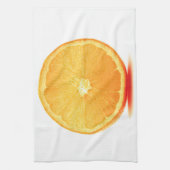 Oranje slice theedoek (Verticaal)