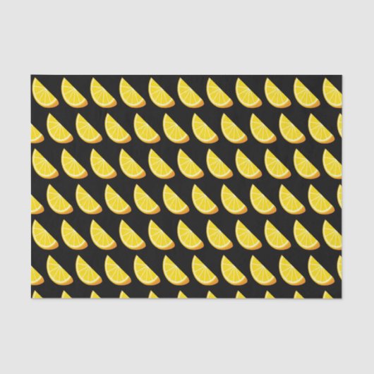 Oranje slice tissuepapier (Voorkant)