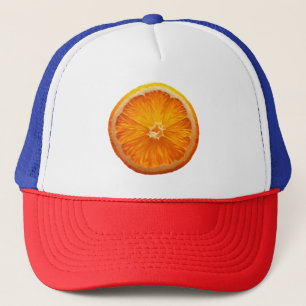 Oranje slice trucker pet