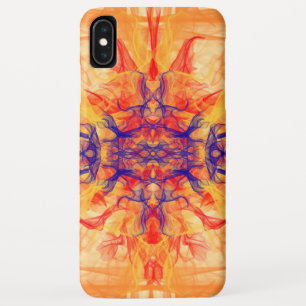 ORANJE SMOKE - Fractal Art - Hoesje-Mate iPhone Ca Case-Mate iPhone Case