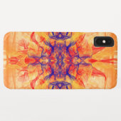 ORANJE SMOKE - Fractal Art - Hoesje-Mate iPhone Ca Case-Mate iPhone Case (Achterkant (horizontaal))