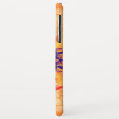 ORANJE SMOKE - Fractal Art - Hoesje-Mate iPhone Ca Case-Mate iPhone Case (Achterkant/links)