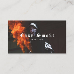 Oranje Smoke Vape Shop Visitekaartje