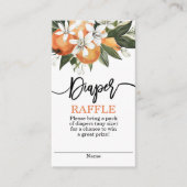 Oranje snijdsel informatiekaartje (Voorkant)