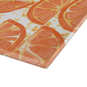 Oranje snijvlak snijplank (Hoek)