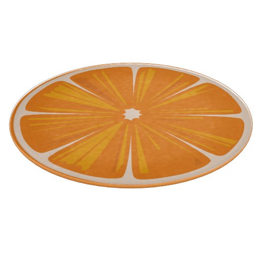 Oranje snijvlak snijplank (Hoek)