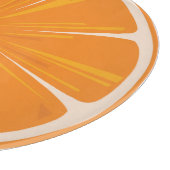 Oranje snijvlak snijplank (Hoek)