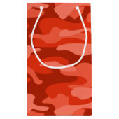 Oranje Soda Monocolor Camo Klein Cadeauzakje (Achterkant)