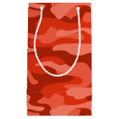 Oranje Soda Monocolor Camo Klein Cadeauzakje (Voorkant)