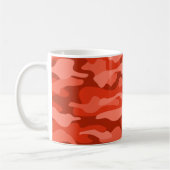 Oranje Soda Monocolor Camo Koffiemok (Links)