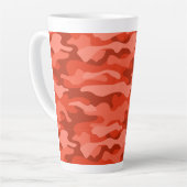 Oranje Soda Monocolor Camo Latte Mok (Linkerhoek)