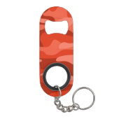 Oranje Soda Monocolor Camo Mini Flessenopener (Achterkant)
