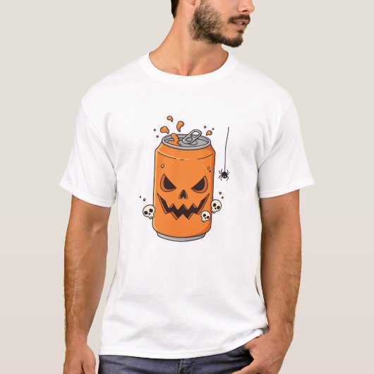 Oranje soda t-shirt (Voorkant)