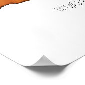 Oranje Sodawitch Canvas afdrukken Poster (Hoek)