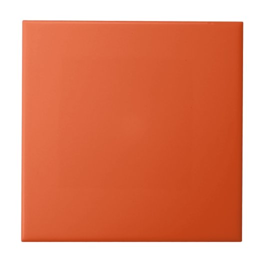 Oranje solid tegeltje (Voorkant)
