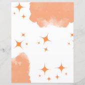 Oranje Sonic-Briefpapier (Voorkant)