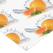 Oranje Spat Lange Tafelloper (Hoek)