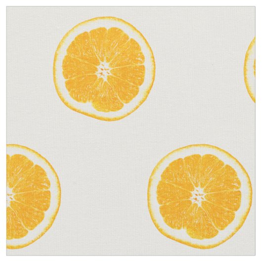 Oranje spatroon, vers stof (Close Up)