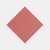 Oranje speldenstang servet (Hoek)