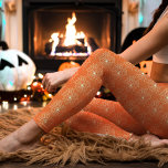 Oranje Spider Webpatroon Halloween Leggings<br><div class="desc">Deze Oranje Spider Web Pattern-Leggings brengen een feestelijke touch aan je garderobe, ideaal voor het Halloween-seizoen. Met ingewikkelde spinnenweb design op een felle oranje achtergrond, voegen ze een leuke, spookachtige flair toe aan je outfit. Deze leggings zijn gemaakt voor comfort en stijl, ideaal voor Halloweenfeesten, thema-evenementen of gewoon de herfstgeest...</div>