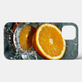Oranje Splash iPad-draagtassen Case-Mate iPhone Case (Achterkant (horizontaal))