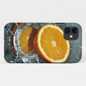 Oranje Splash iPhone-gevallen Case-Mate iPhone Case (Achterkant (horizontaal))