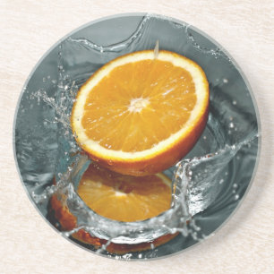 Oranje Splash-onderzetters Zandsteen Onderzetter
