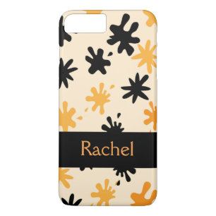 Oranje Splat Attack Personalized iphone 7 Case-Mate iPhone Case
