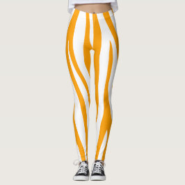 Oranje sport leggings