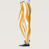 Oranje sport leggings (Links)