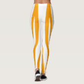 Oranje sport leggings (Achterkant)