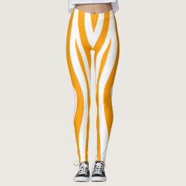 Oranje sport leggings