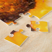 Oranje Spring Flash African Daisy Close Up Photo Legpuzzel (Zijkant)