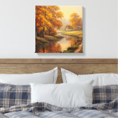 Oranje Springs Countryside Canvas (Insitu (Slaapkamer))