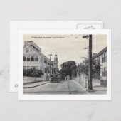 Oranje St., Nantucket, Massachusetts  Briefkaart (Voorkant / Achterkant)