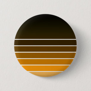 oranje staal ronde button 5,7 cm