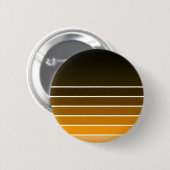oranje staal ronde button 5,7 cm (Voorkant /achterkant)