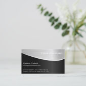 Oranje staaleffect Professioneel Visitekaartje (Staand voorkant)