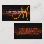 Oranje staalfabriek visitekaartje (Voorkant / Achterkant)