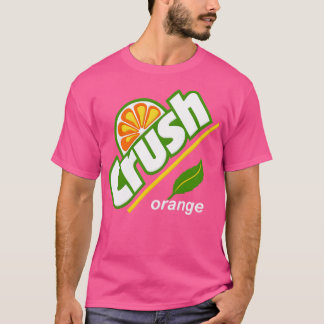 Oranje staar t-shirt