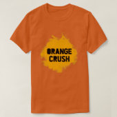 Oranje staar t-shirt (Design voorkant)