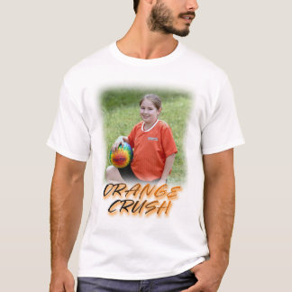 Oranje staar t-shirt