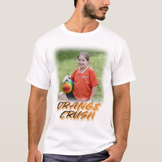 Oranje staar t-shirt (Voorkant)