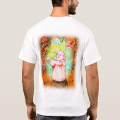 Oranje staar t-shirt (Achterkant)