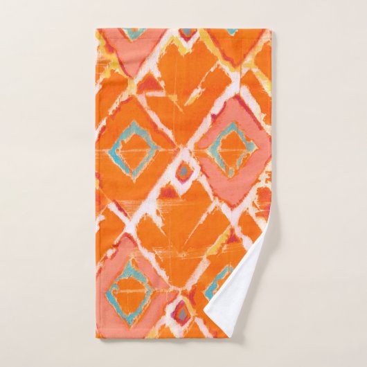 Oranje stam II Bad Handdoek (Handdoek)