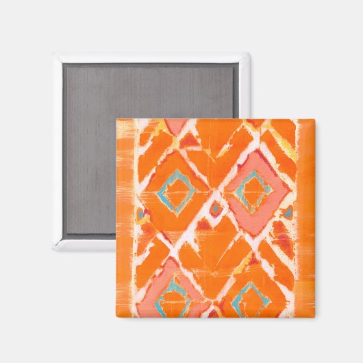 Oranje stam II Magneet (Voorkant / Achterkant)