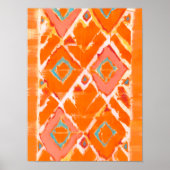 Oranje stam II Poster (Voorkant)