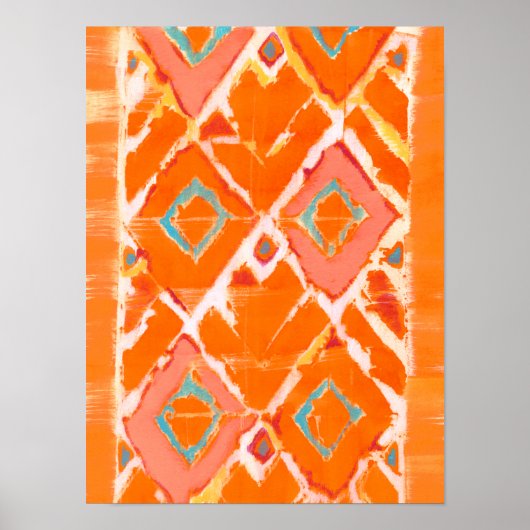 Oranje stam II Poster (Voorkant)