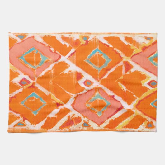 Oranje stam II Theedoek (Horizontaal)