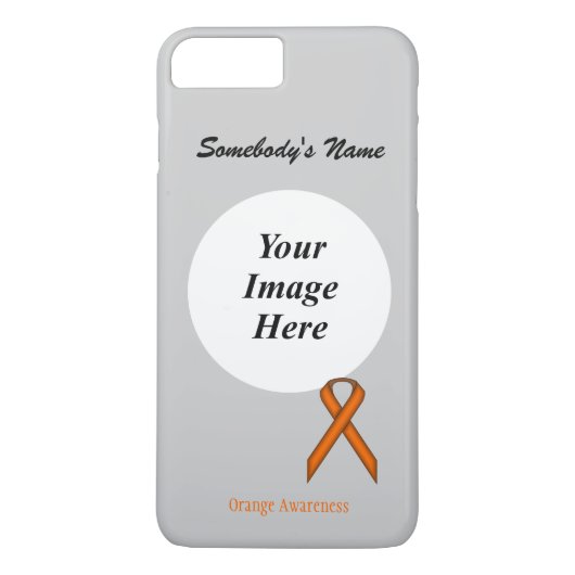 Oranje standaard lintplaat door Kenneth Yoncich Case-Mate iPhone Case (Achterkant)
